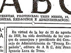 A FONDO: Recuerdos de Guillermo Luca de Tena