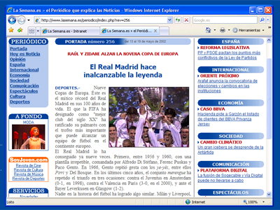 LaSemana.es cumple 10 a�os en Internet