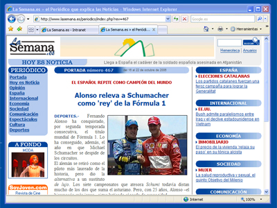 LaSemana.es cumple 10 a�os en Internet