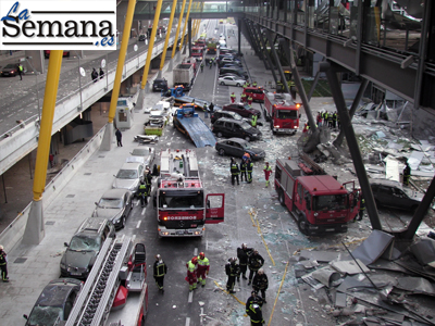 Fotos exclusivas del atentado de ETA en la T-4