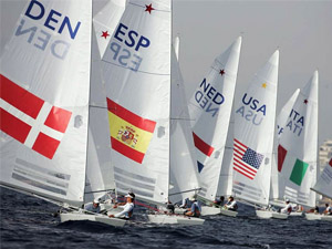 Un velero espa�ol en las pruebas de Atenas 2004 �COI