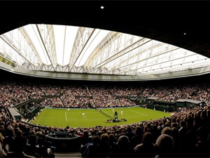 Las instalaciones de Wimbledon han sido mejoradas con cubierta contra la lluvia London2012