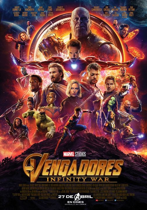 Los vengadores: Infinity war