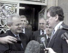 Fotografa de Portada: Milosevic, cuando perdi las elecciones
