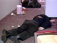 Fotografa Uno de los terroristas chechenos muertos en la operacin de rescate