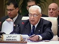 Fotografía El primer ministro de Israel, Ariel Sharon