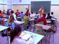 Fotografía Una clase de ESO al inicio del curso escolar