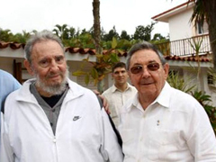 Fotografa de Portada: Fidel y Ral Castro (d) durante la reciente visita del presidente de Brasil (FOTO: Ministerio de Relaciones Exteriores de Cuba)