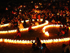 Fotografa de Portada: Celebracin de la Hora del Planeta en Medelln, Colombia (FOTO: Flickr de WWF)