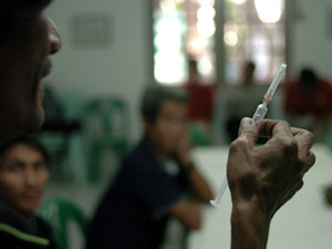 Fotografa Charla de expertos de Naciones Unidas para evitar el contagio de la enfermedad (foto: UNAIDS)