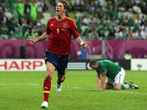 Fotografa de Portada: Fernando Torres celebra su primer gol ante Irlanda (foto: Uefa/Getty images)