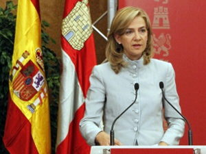 Fotografa de Portada: La infanta Cristina, en un acto reciente en Castilla y Len (foto: Casa Real)