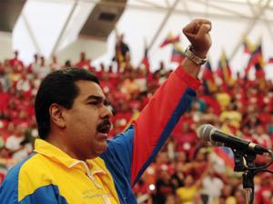 Fotografa de Portada: El sucesor de Hugo Chvez, en uno de los mtines de la campaa electoral (foto: web oficial del candidato Nicols Maduro)