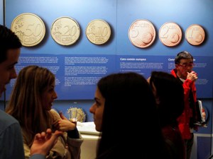 Fotografa de Portada: Exposicin sobre el euro en Madrid (foto: Banco Central Europeo)