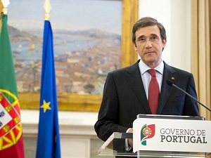 Fotografa de Portada: El primer ministro de Portugal, Pedro Passos Coelho, al anunciar el nuevo plan de recortes (foto: Gobierno de Lisboa)