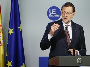 Fotografa de Portada: Mariano Rajoy, en la rueda de prensa posterior al Consejo Europeo (foto: La Moncloa)