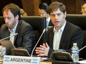 Fotografa de Portada: El ministro de Economa, Axel Kicillof, en una comparecencia institucional (foto: Gobierno de Argentina)