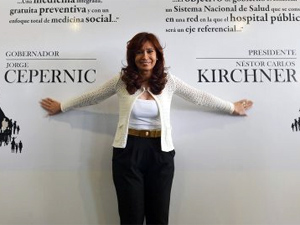 Cristina Fernández de Kirchner, tras su imputación por el juez (©foto: Presidencia de Argentina)