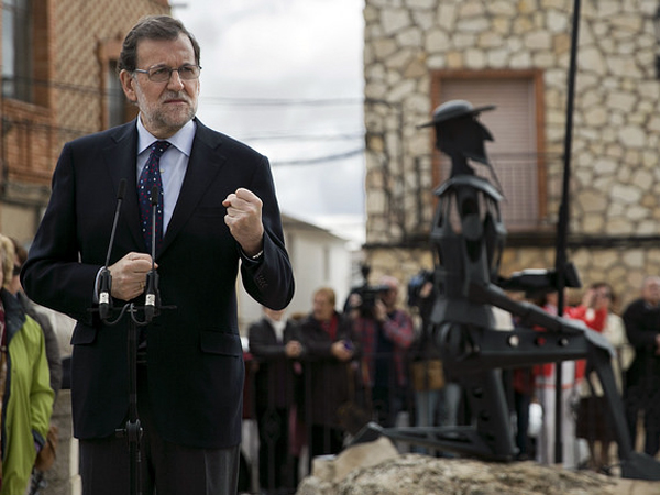 Fotografa de Portada: Mariano Rajoy ha comenzado a visitar pueblos antes de la precampaa (foto: PP)