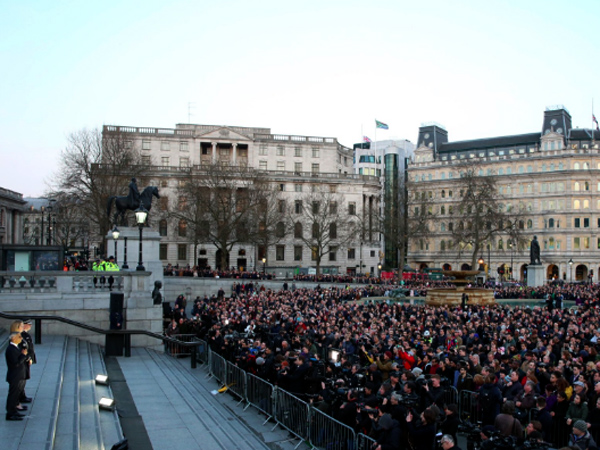 Fotografa de Portada: Concentracin contra el terrorismo en el centro de la ciudad (foto: Ayuntamiento de Londres)